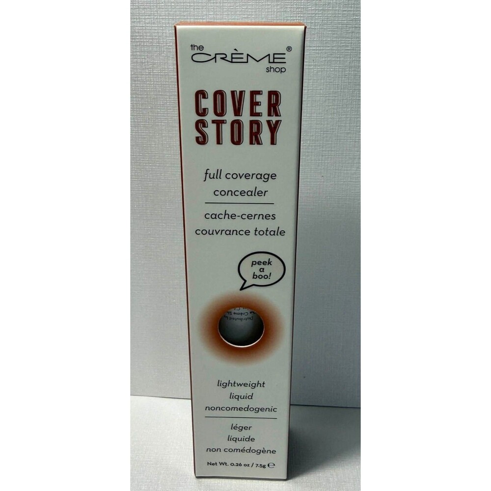 The Crème Shop Cover Story Full Coverage Concealer Deep Lightweight .26 oz